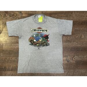 Vintage 1982 Atari Centipede Promotional T-Shirt Size Medium Large Made in USA